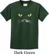 Kids Halloween Shirt Black Cat Tee T-Shirt