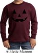 Kids Halloween Shirt Black Jack O Lantern Long Sleeve Tee T-Shirt