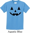 Kids Halloween Shirt Black Jack O Lantern Tee T-Shirt