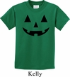 Kids Halloween Shirt Black Jack O Lantern Tee T-Shirt