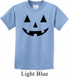 Kids Halloween Shirt Black Jack O Lantern Tee T-Shirt