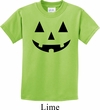 Kids Halloween Shirt Black Jack O Lantern Tee T-Shirt
