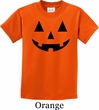 Kids Halloween Shirt Black Jack O Lantern Tee T-Shirt