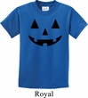 Kids Halloween Shirt Black Jack O Lantern Tee T-Shirt