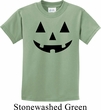 Kids Halloween Shirt Black Jack O Lantern Tee T-Shirt