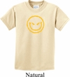 Kids Halloween Shirt Evil Smiley Face Tee T-Shirt