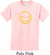 Kids Halloween Shirt Evil Smiley Face Tee T-Shirt