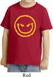 Kids Halloween Shirt Evil Smiley Face Toddler Tee T-Shirt