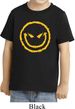 Kids Halloween Shirt Evil Smiley Face Toddler Tee T-Shirt