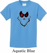 Kids Halloween Shirt Ghost Face Tee T-Shirt