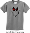 Kids Halloween Shirt Ghost Face Tee T-Shirt