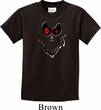 Kids Halloween Shirt Ghost Face Tee T-Shirt