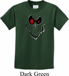 Kids Halloween Shirt Ghost Face Tee T-Shirt