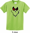 Kids Halloween Shirt Ghost Face Tee T-Shirt