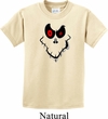Kids Halloween Shirt Ghost Face Tee T-Shirt