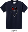 Kids Halloween Shirt Ghost Face Tee T-Shirt