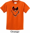 Kids Halloween Shirt Ghost Face Tee T-Shirt