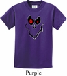 Kids Halloween Shirt Ghost Face Tee T-Shirt