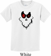 Kids Halloween Shirt Ghost Face Tee T-Shirt