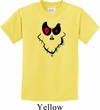 Kids Halloween Shirt Ghost Face Tee T-Shirt