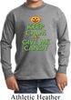 Kids Halloween Shirt Give Me Candy Long Sleeve Tee T-Shirt