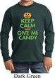 Kids Halloween Shirt Give Me Candy Long Sleeve Tee T-Shirt