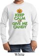 Kids Halloween Shirt Give Me Candy Long Sleeve Tee T-Shirt