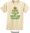 Kids Halloween Shirt Keep Calm and Give Me Candy Tee T-Shirt