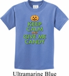 Kids Halloween Shirt Keep Calm and Give Me Candy Tee T-Shirt