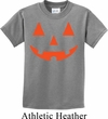 Kids Halloween Shirt Orange Jack O Lantern Tee T-Shirt