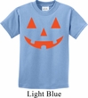 Kids Halloween Shirt Orange Jack O Lantern Tee T-Shirt