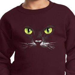 Kids Halloween Sweatshirt Black Cat Sweat Shirt