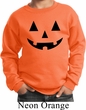 Kids Halloween Sweatshirt Black Jack O Lantern Sweat Shirt