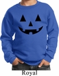 Kids Halloween Sweatshirt Black Jack O Lantern Sweat Shirt