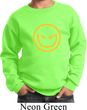 Kids Halloween Sweatshirt Evil Smiley Face Sweat Shirt