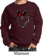 Kids Halloween Sweatshirt Ghost Face Sweat Shirt