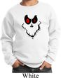 Kids Halloween Sweatshirt Ghost Face Sweat Shirt