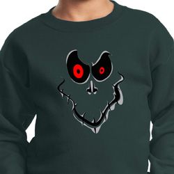 Kids Halloween Sweatshirt Ghost Face Sweat Shirt