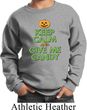 Kids Halloween Sweatshirt Keep Calm and Give Me Candy Sweat Shirt