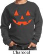Kids Halloween Sweatshirt Orange Jack O Lantern Sweat Shirt
