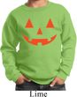 Kids Halloween Sweatshirt Orange Jack O Lantern Sweat Shirt