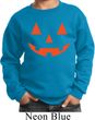 Kids Halloween Sweatshirt Orange Jack O Lantern Sweat Shirt