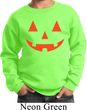 Kids Halloween Sweatshirt Orange Jack O Lantern Sweat Shirt