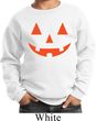 Kids Halloween Sweatshirt Orange Jack O Lantern Sweat Shirt
