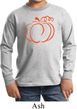 Kids Halloween Tee Pumpkin Sketch Youth Long Sleeve