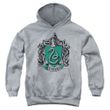 Clearance - Kids Harry Potter SYTHERIN CREST Hoodie Sweatshirt - Heather Gray