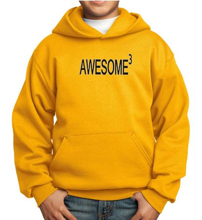 Kids Hoodie Awesome Cubed Hoody