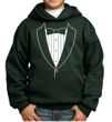 Kids Hoodie Basic White Tuxedo Hoody