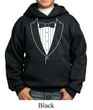 Kids Hoodie Basic White Tuxedo Hoody