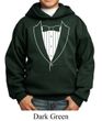 Kids Hoodie Basic White Tuxedo Hoody